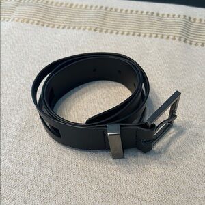 Stunning Black Geometric Cutout Belt